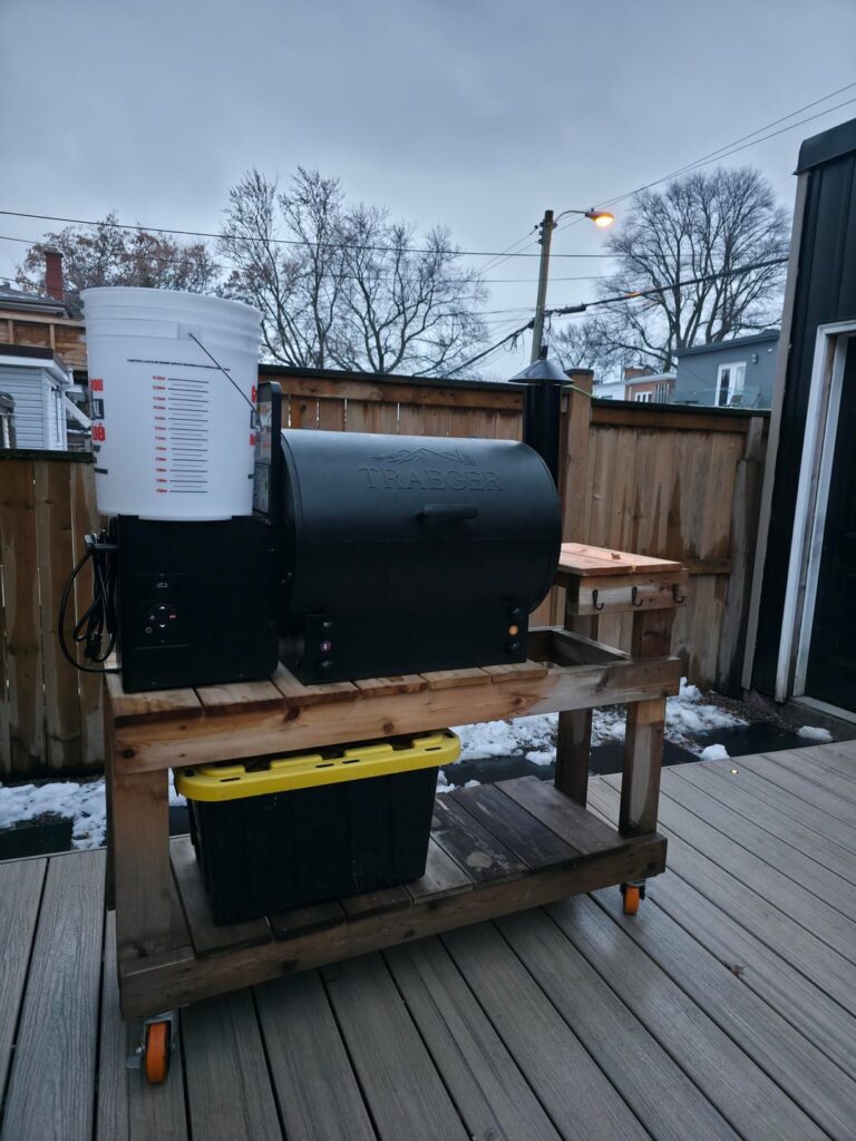 Doing my first overnight smoke tonight, made some mods. Wish me luck