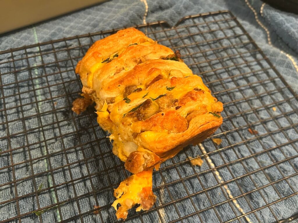 Stuffing Pull Apart Bread