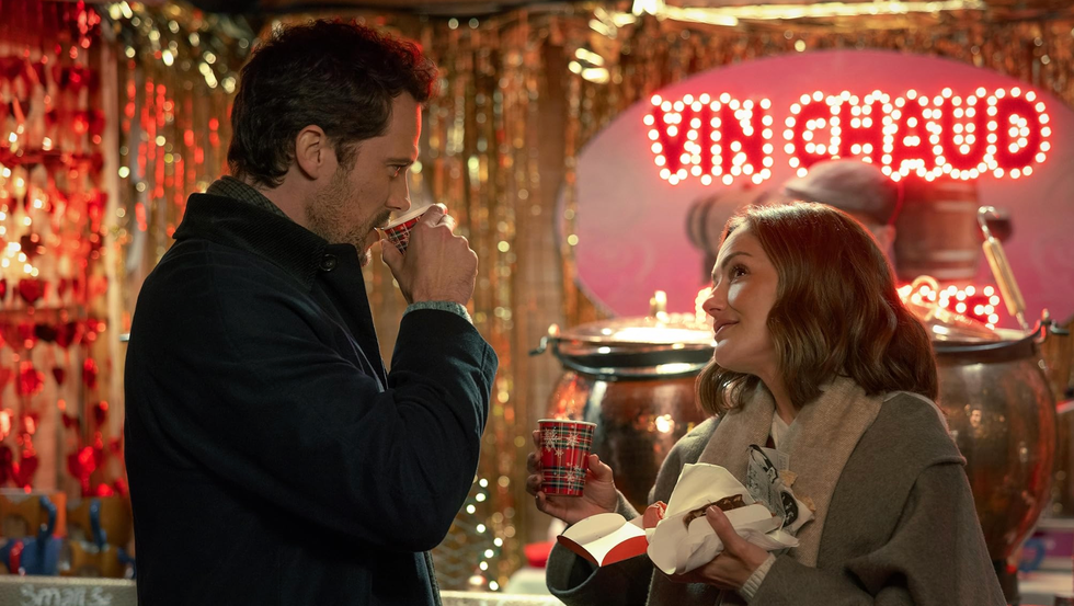 new netflix 2025 holiday movies champagne problems