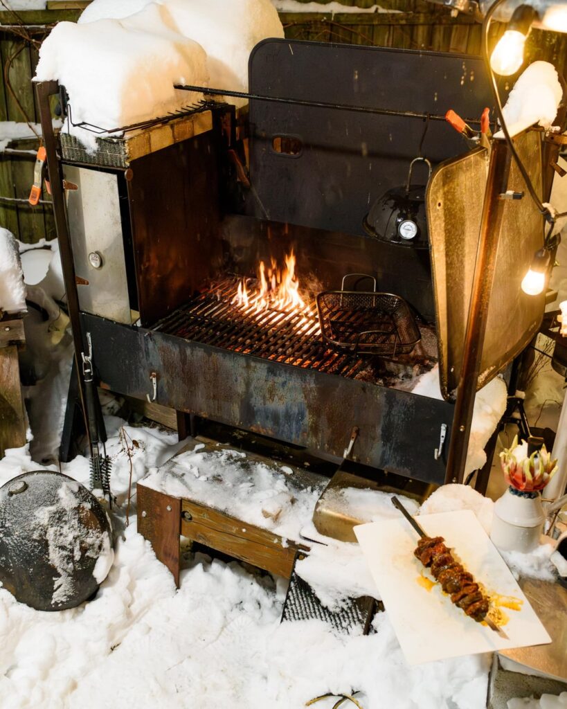 Winter grilling time!