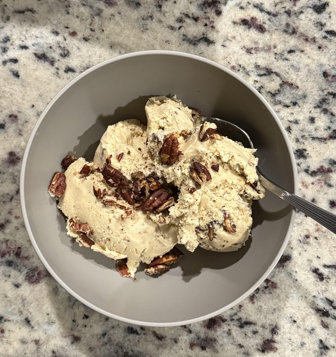 Should have been November ice cream: Brown Sugar Bourbon Pecan Should have been November ice cream: Brown Sugar Bourbon Pecan