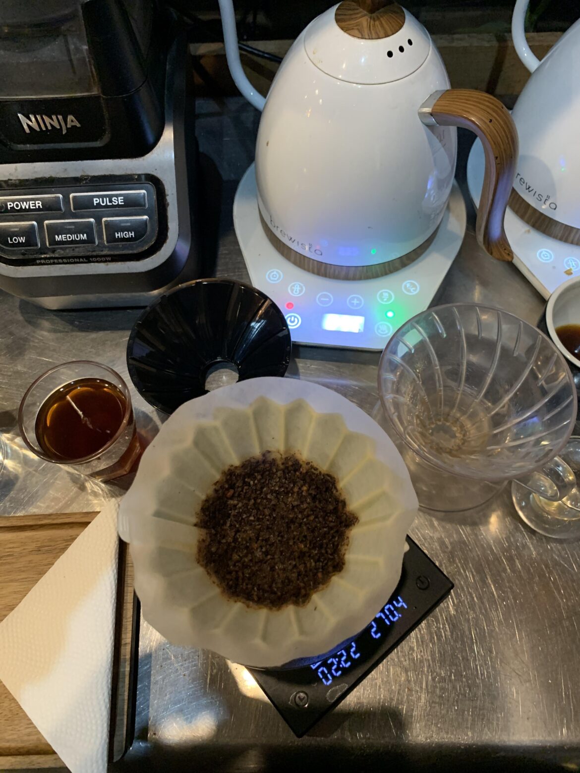 Afternoon of filters at work…