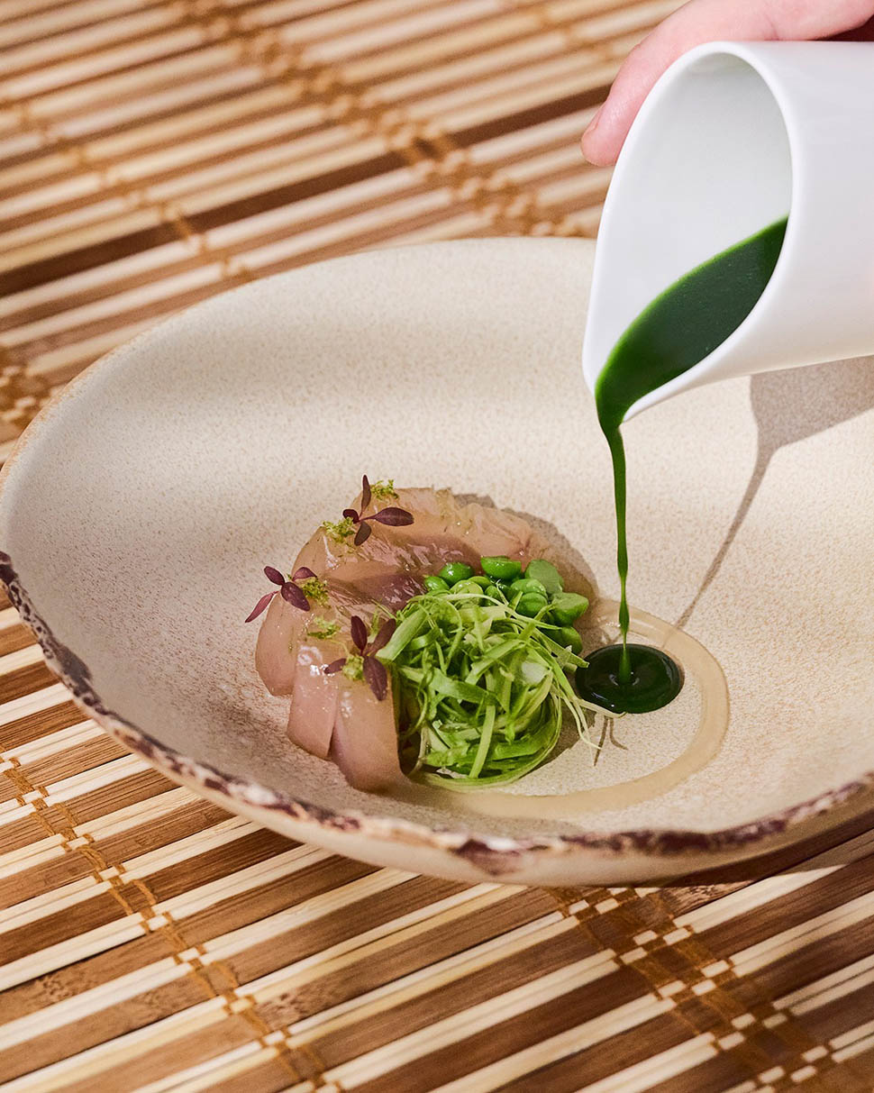 nobu milano ricciola shiso cocco