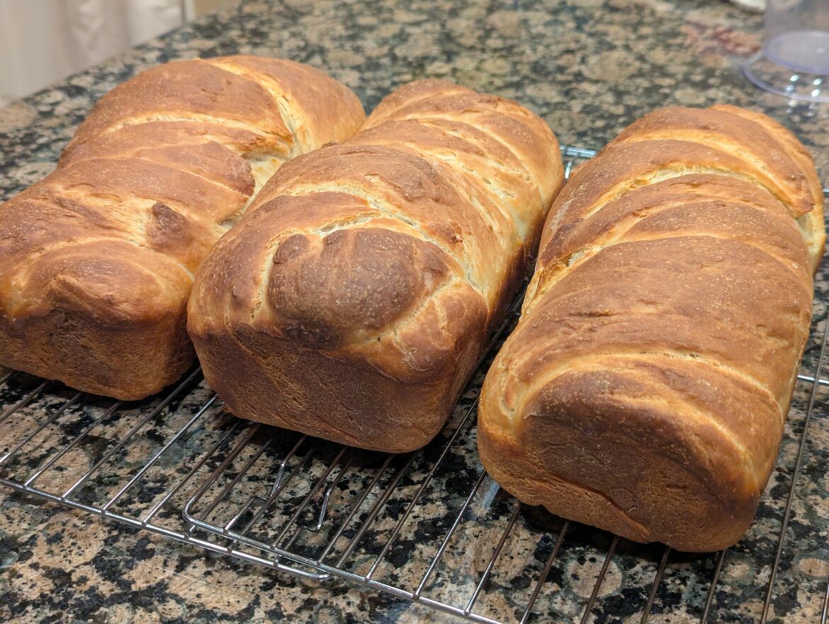 Ran out of bread, too lazy to go to the store.