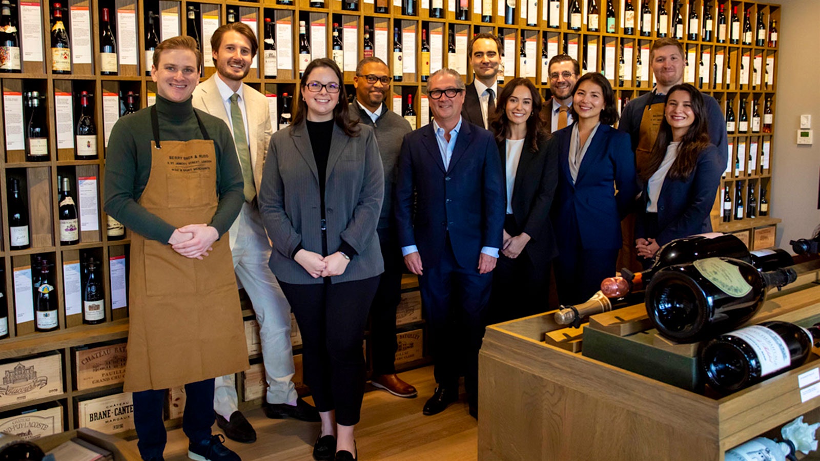  The team at the new Washington, D.C., Berry Bros. & Rudd