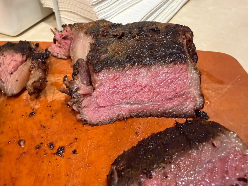 I was told to improve my gray band/sear game. How’d I do? 🥩🔥