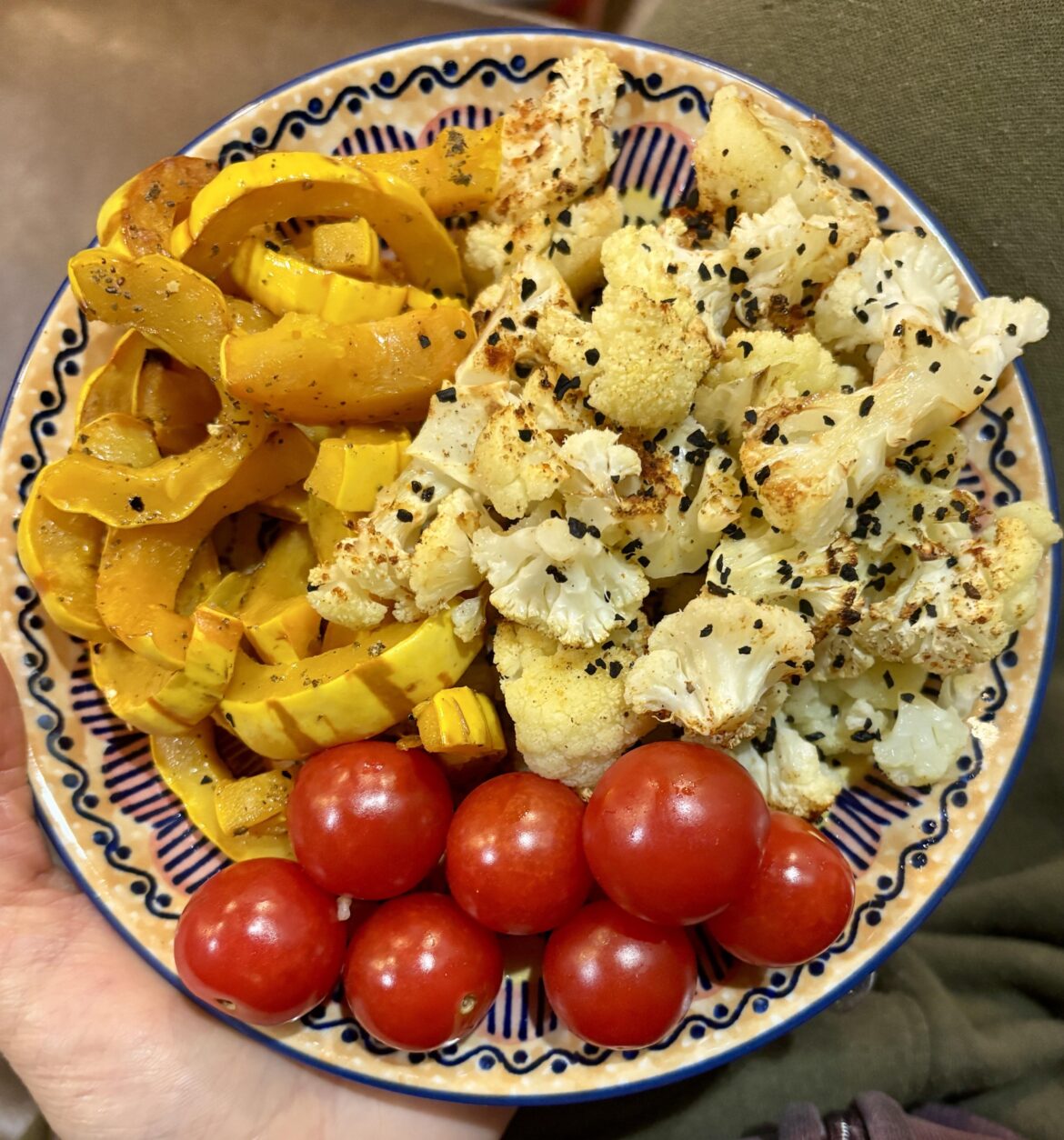 Alongside my salmon for dinner: