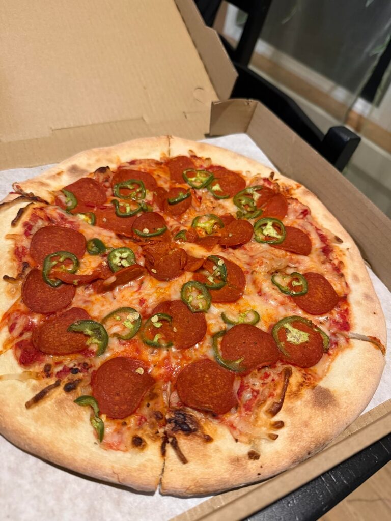 Late night pizza in Portland