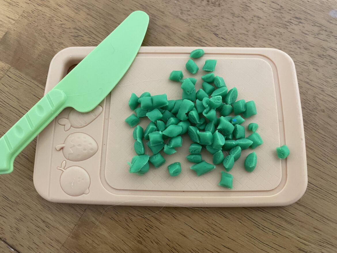 Day 1 of 1 of chive chopping until my kid says they're perfect (they never will be)