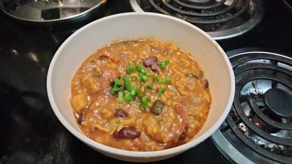 Red beans and rice all done