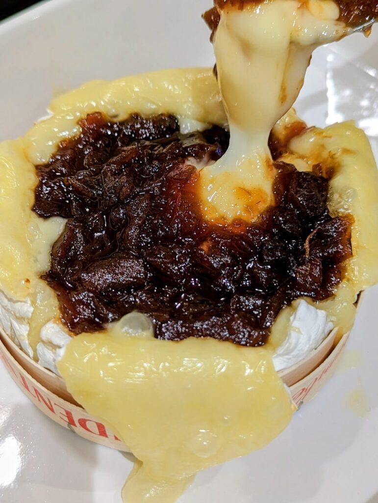 For the love of Cheese... Baked Camembert with Caramelised Onion Chutney