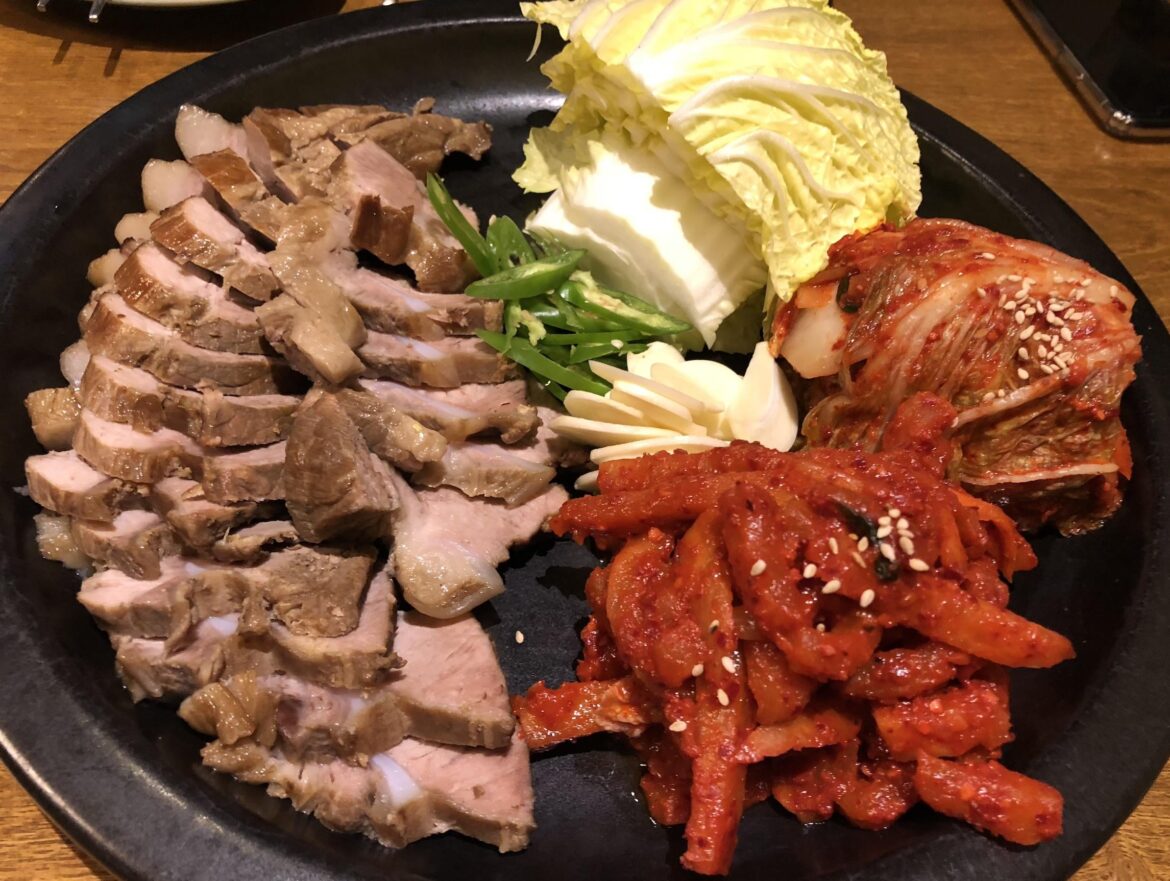 This is the food when I ate first out of military