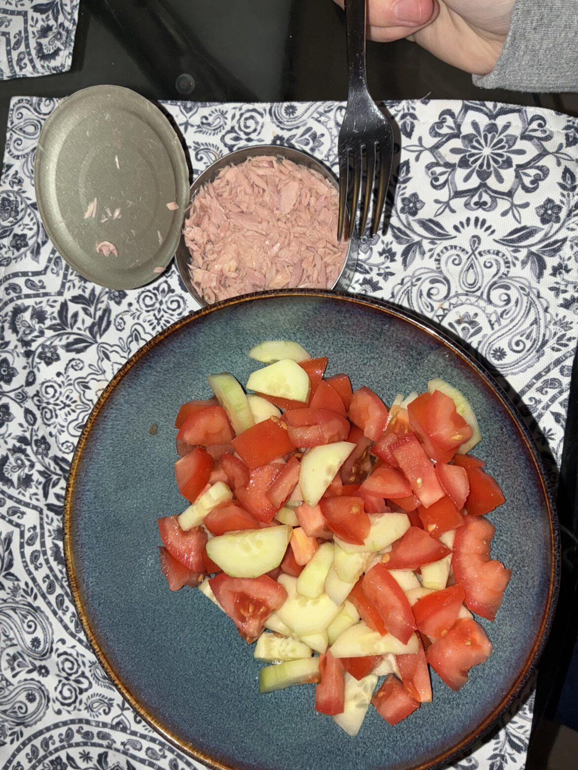 Miserable late night dinner