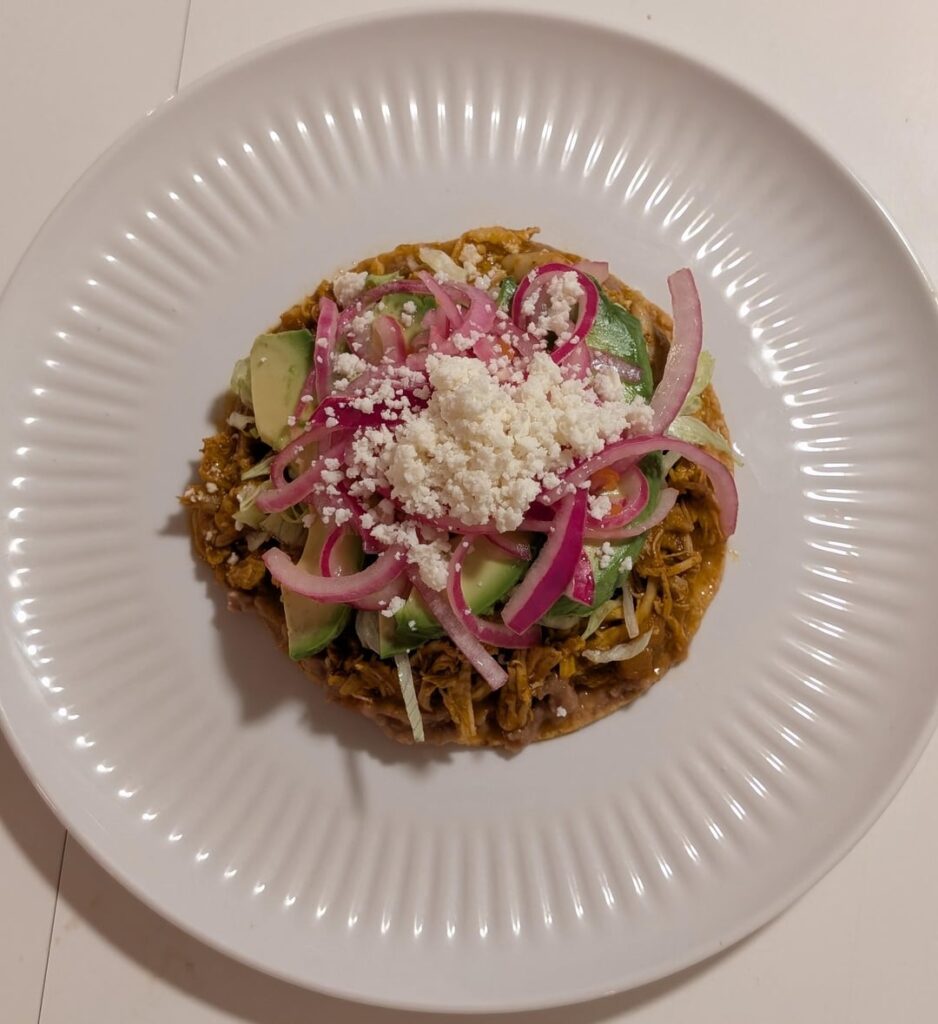 Tostadas de tinga