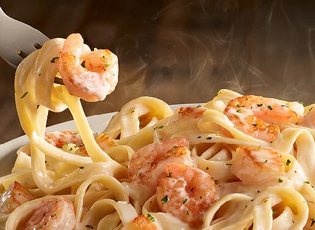 Olive Garden Shrimp Alfredo 