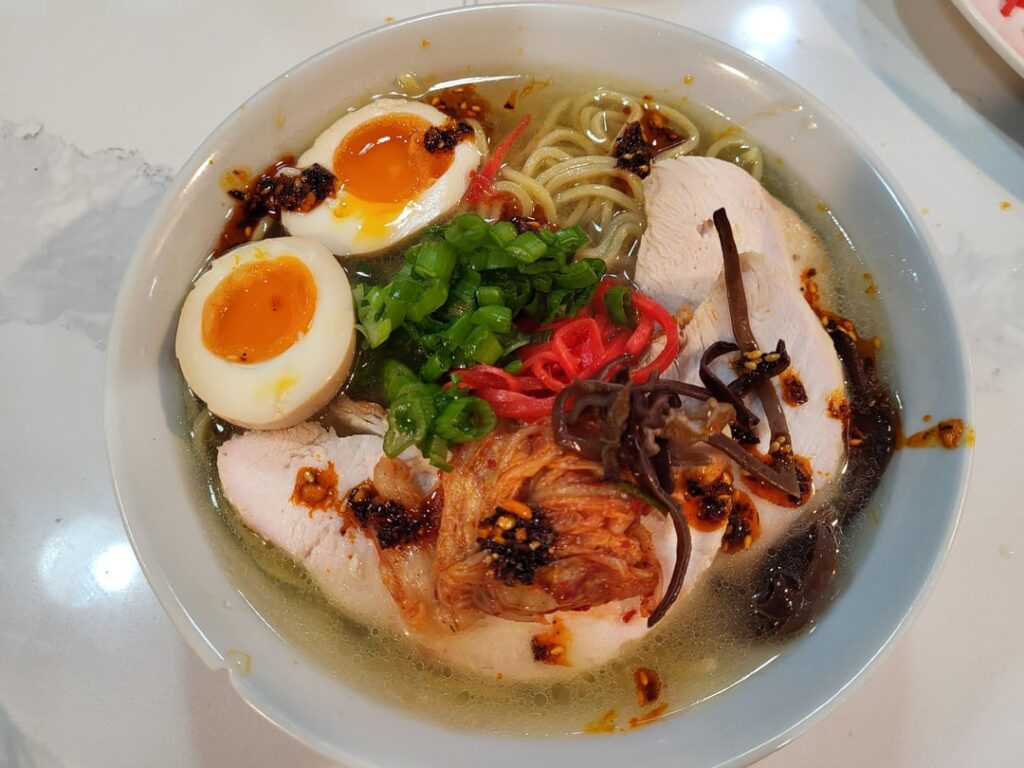 Butterball turkey ramen w Sapporo-style noodles Butterball turkey ramen w Sapporo-style noodles