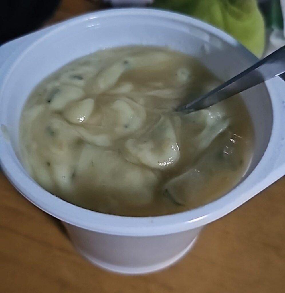 Day 2 of posting my partners cursed meals, which is the worst so far?