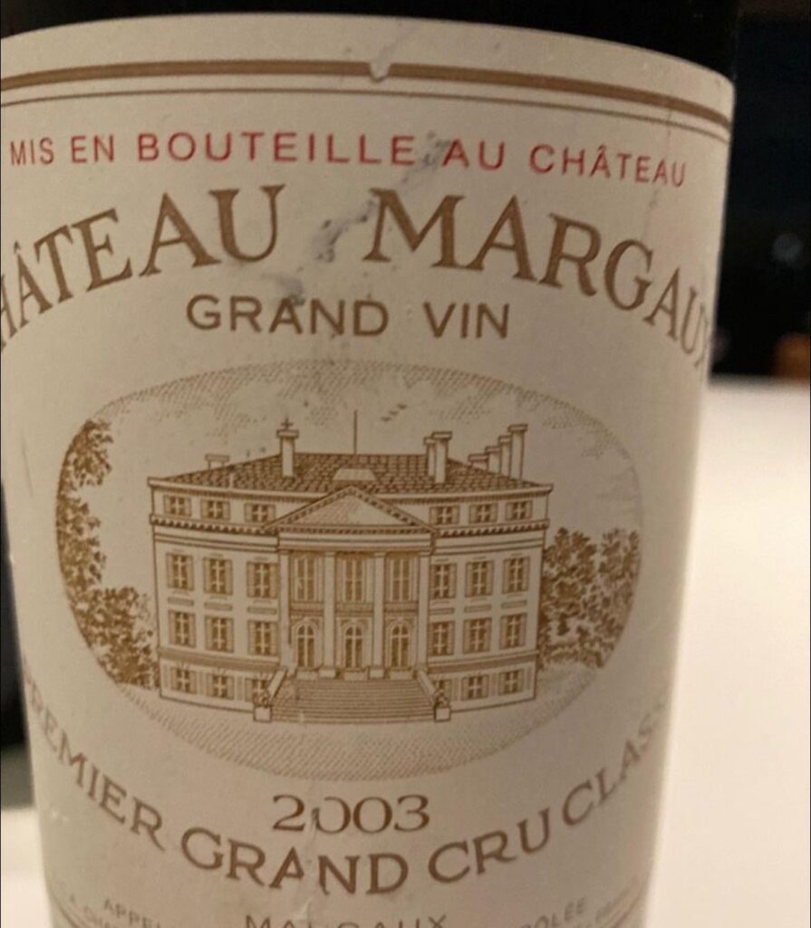 2003 Chateau Margaux