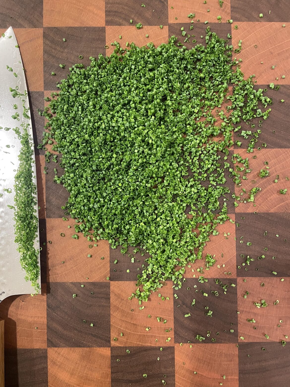 Cutting a couple of chives almost every day until this Reddit says they’re perfect. Day 65