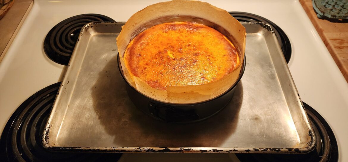 My best attempt at Stella's Epic New York Cheesecake