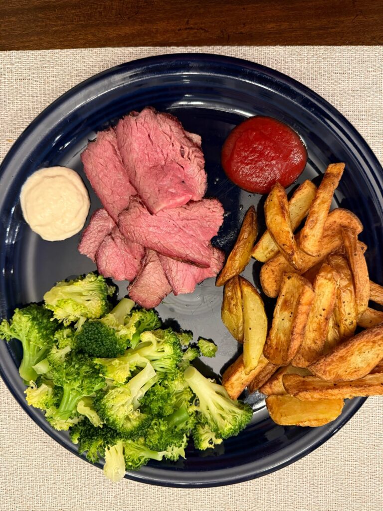 Reverse seared Tri-tip