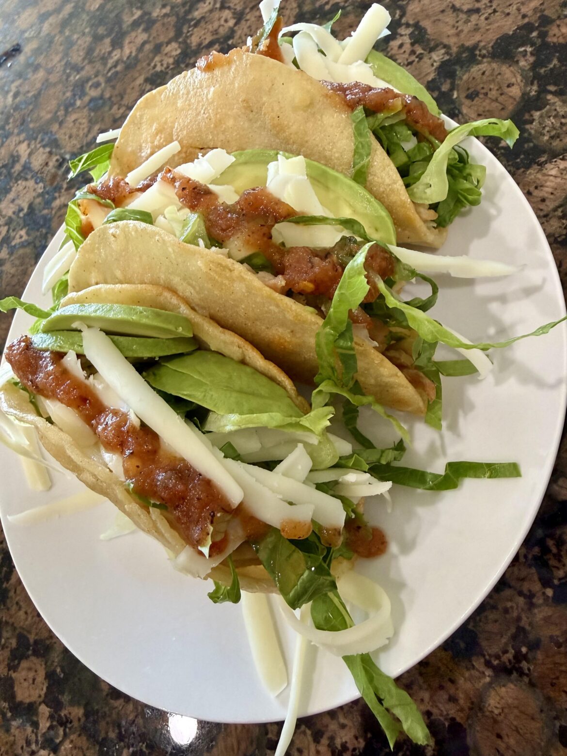 Leftover rotisserie chicken 🌮