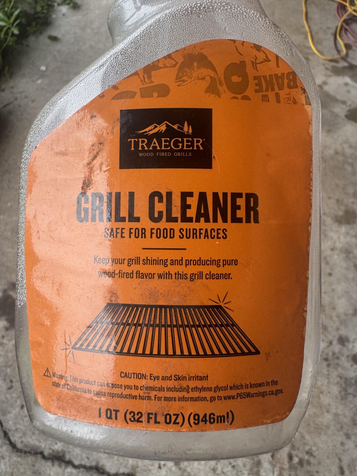Any DIY food-safe replacements for Traeger Grill Cleaner?
