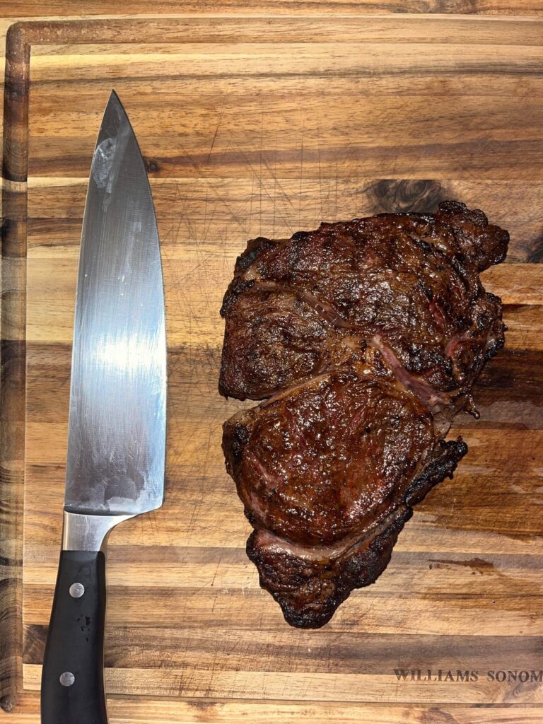 Nothing beats a grilled Ribeye