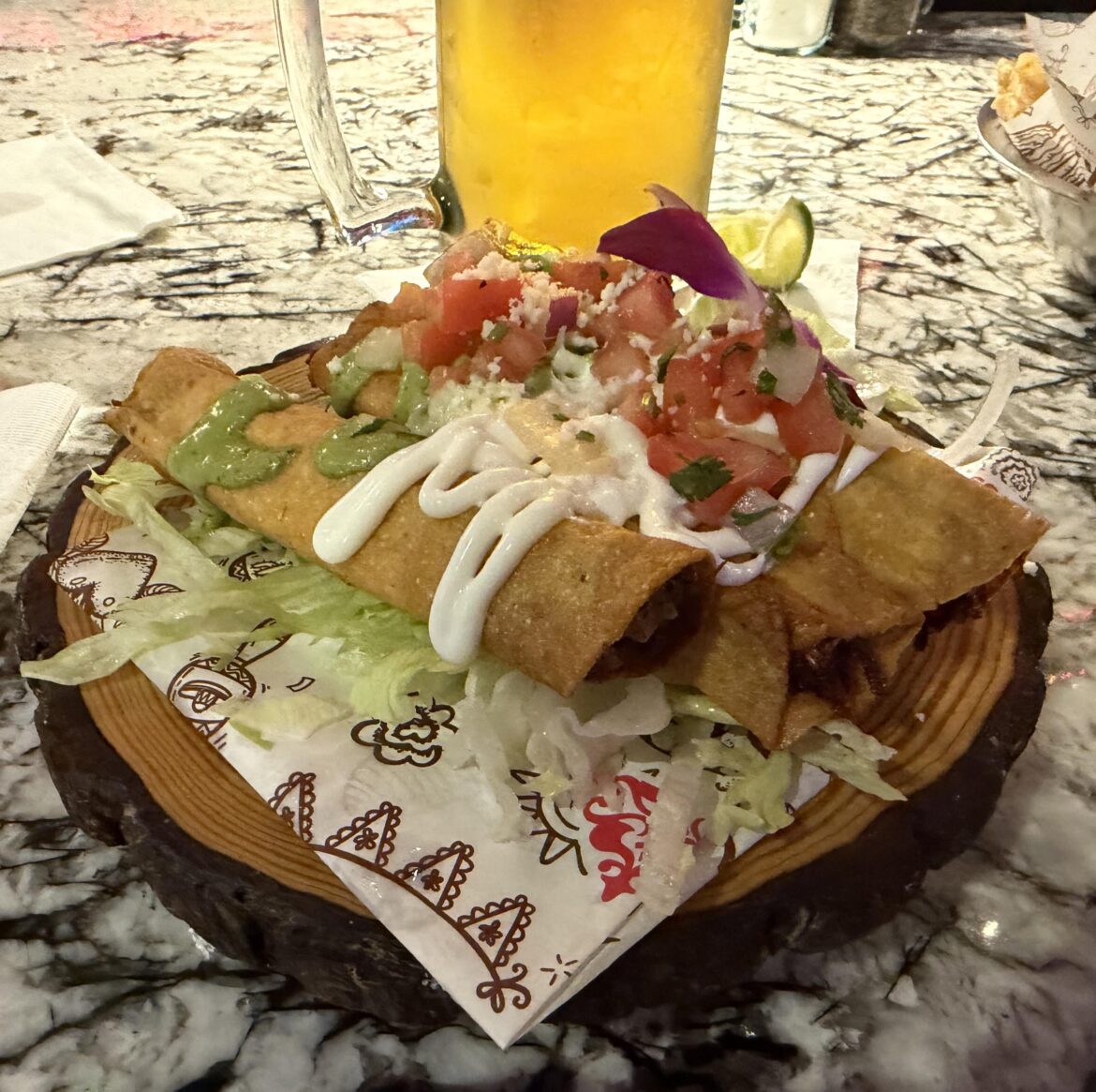 Flautas à la log