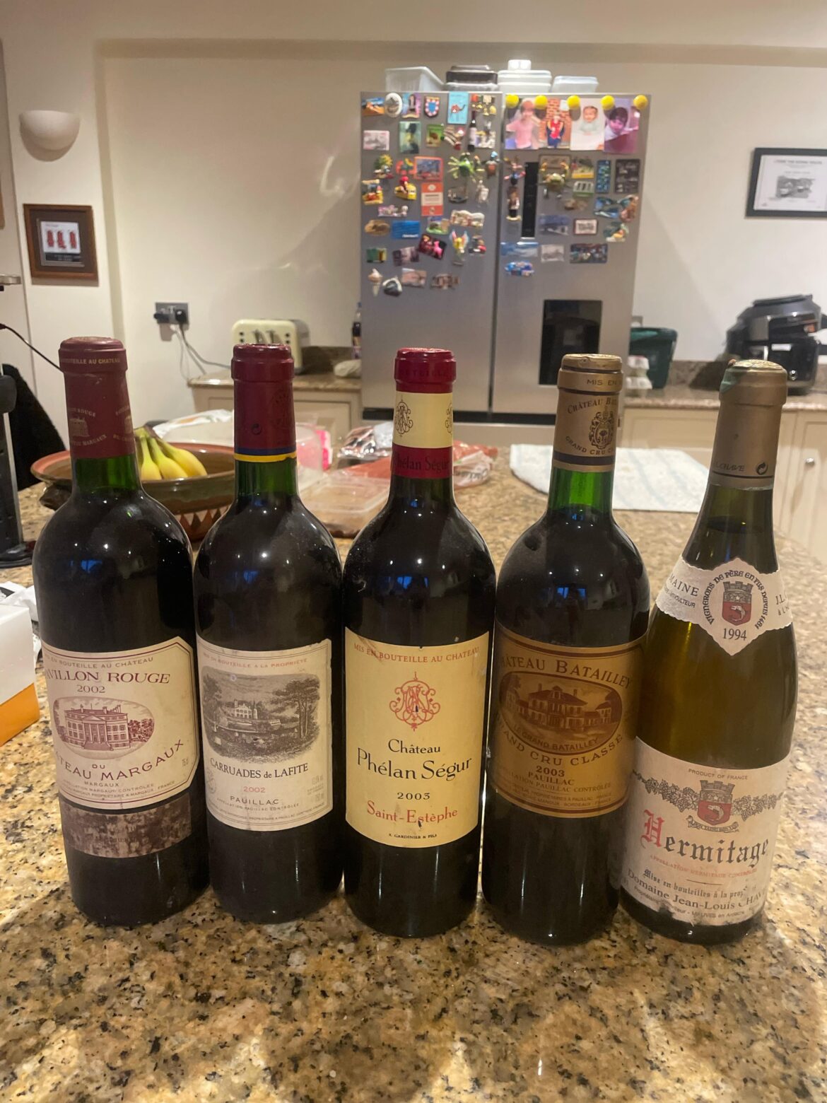 What are you opening first - what might still be good, what would have been good a few years ago