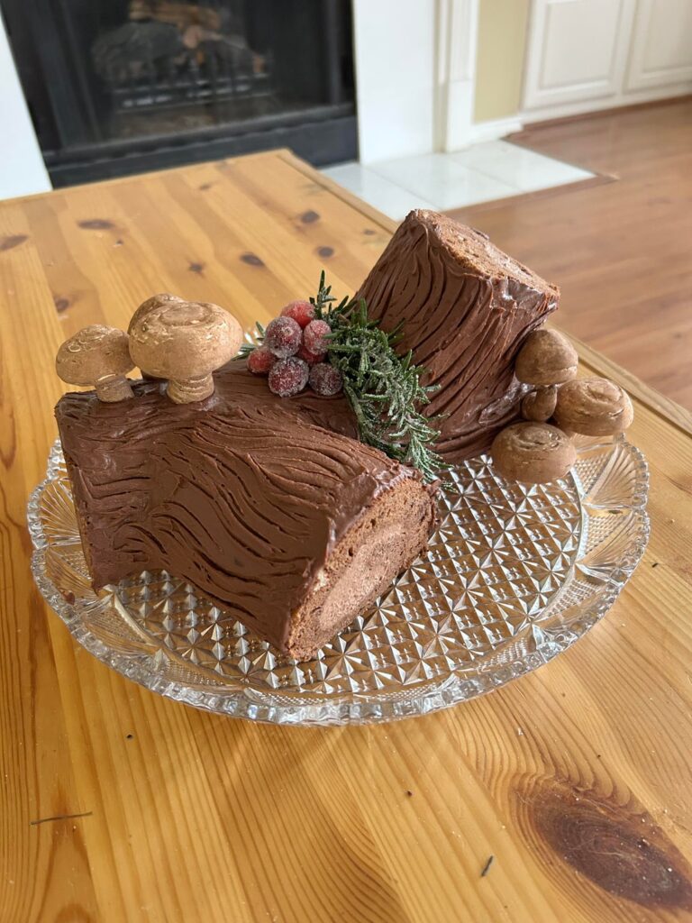 My attempt at a yule log My attempt at a yule log