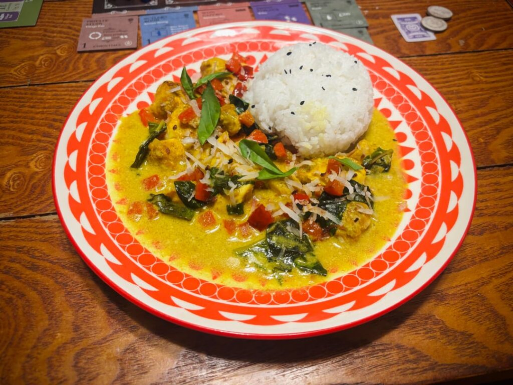 Coconut lime basil curry Coconut lime basil curry