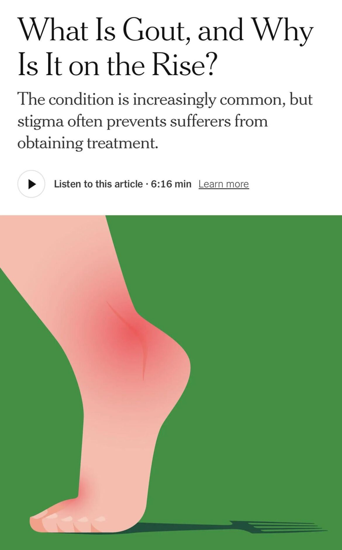 Why is Gout on the Rise?