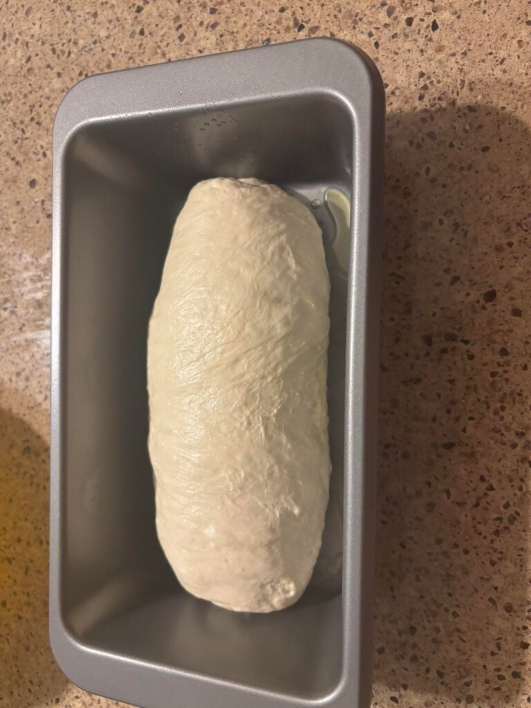My first loaf! How’s she look?
