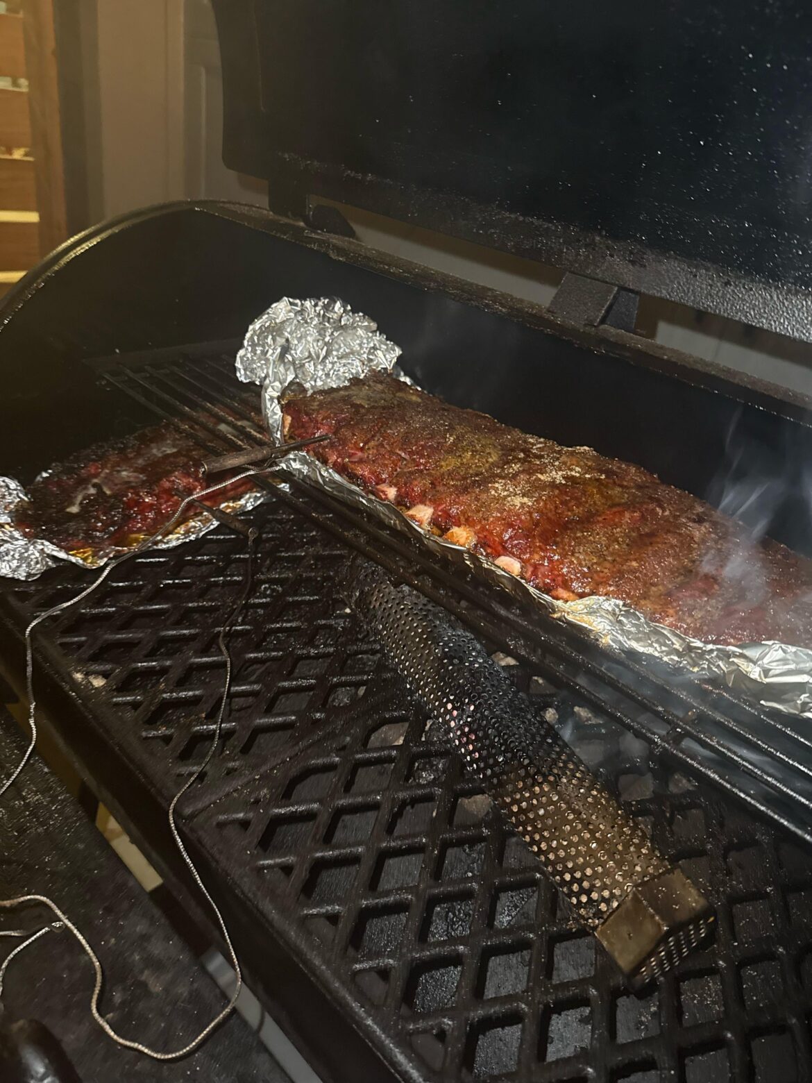 What temperature do y’all pull ribs to rest on your smoker?