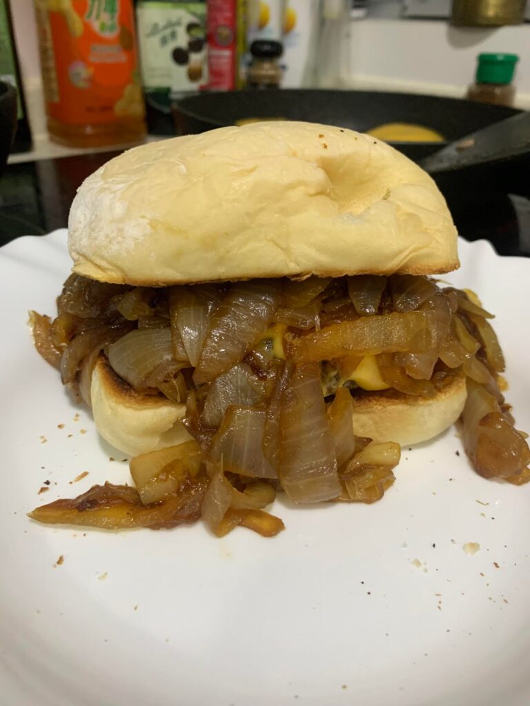 Is this enough onion for one burger?