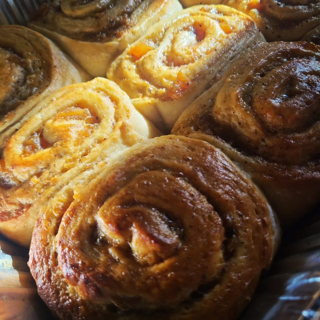 LA Cheesesteaks and Browned Butter Apple Cider Brioche Cinnamon rolls - called on account of rain.... BUT.... 11/16/25