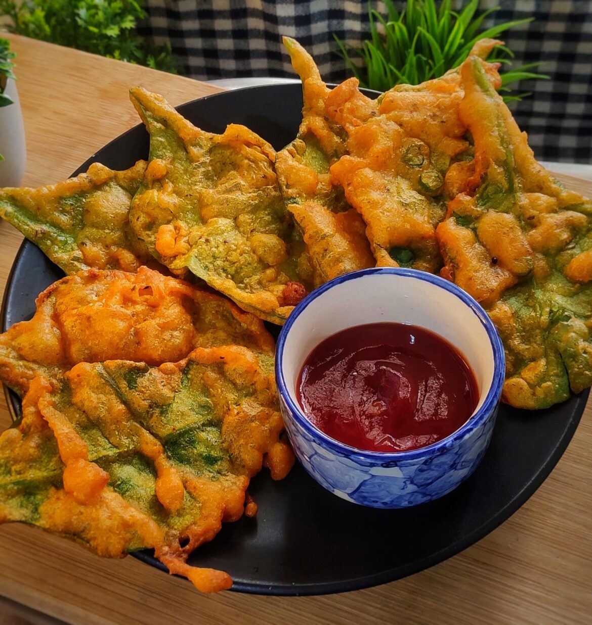 Palak patta pakodi 😋