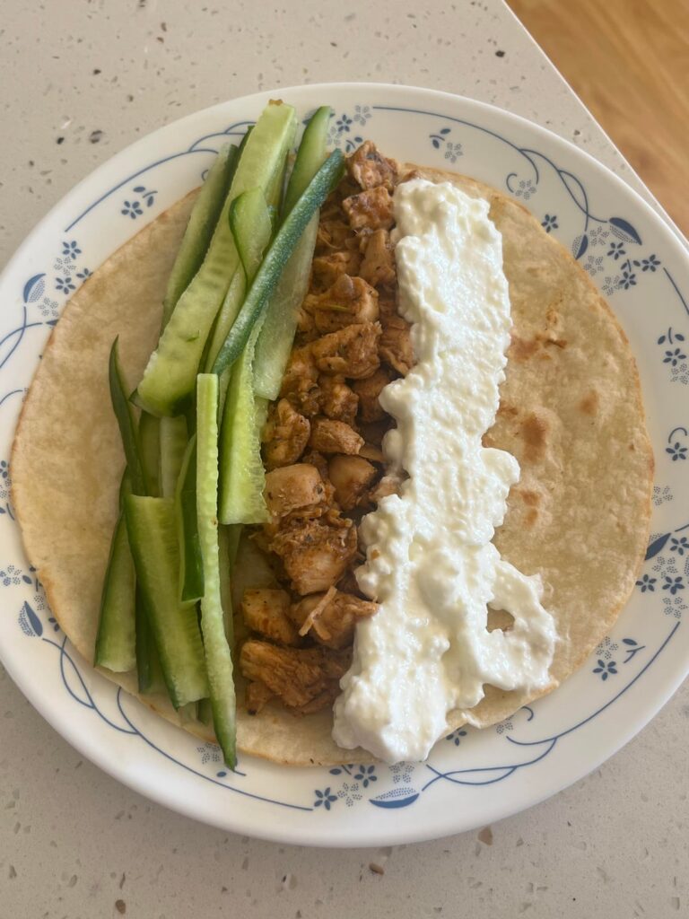 Yesterday’s 970 calorie meal now 388 calories!