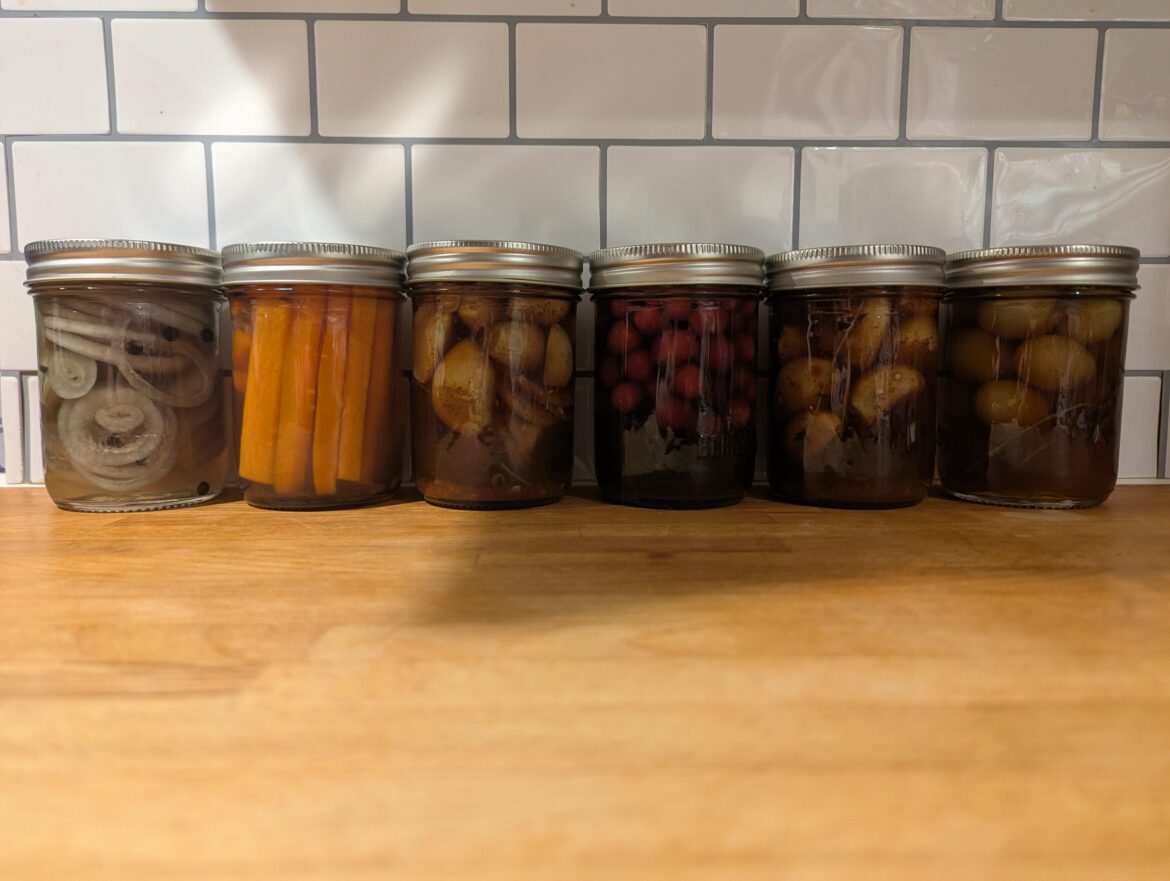 First time canning/pickling First time canning/pickling