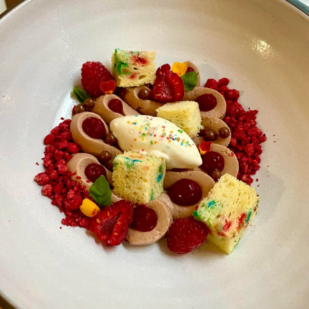 Buttermilk + Milk Chocolate + Raspberry + Blood Orange Buttermilk + Milk Chocolate + Raspberry + Blood Orange