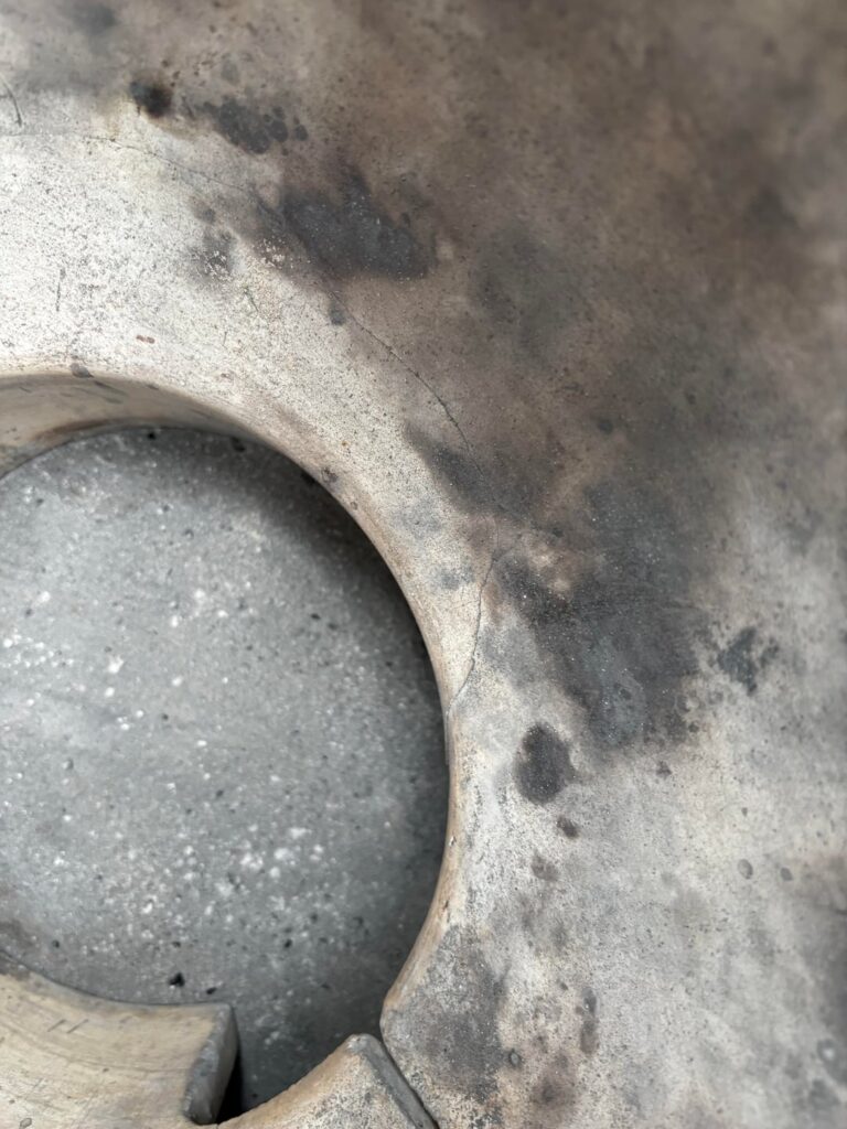 Saw 2 cracks this morning - how bad is the damage?