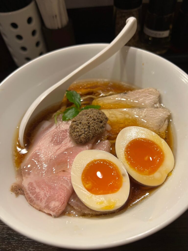 Nujabes’ brothers famous black truffle ramen in Tokyo