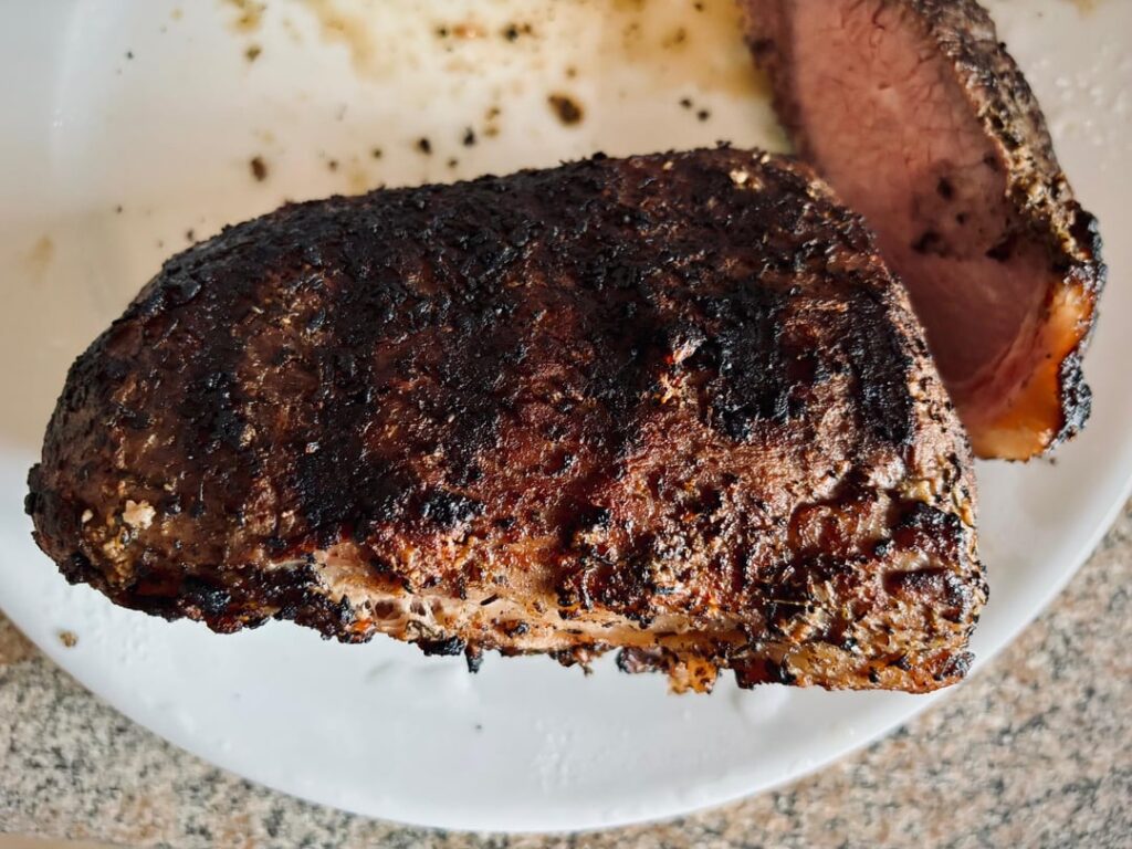 Jumped on the eye of round wagon