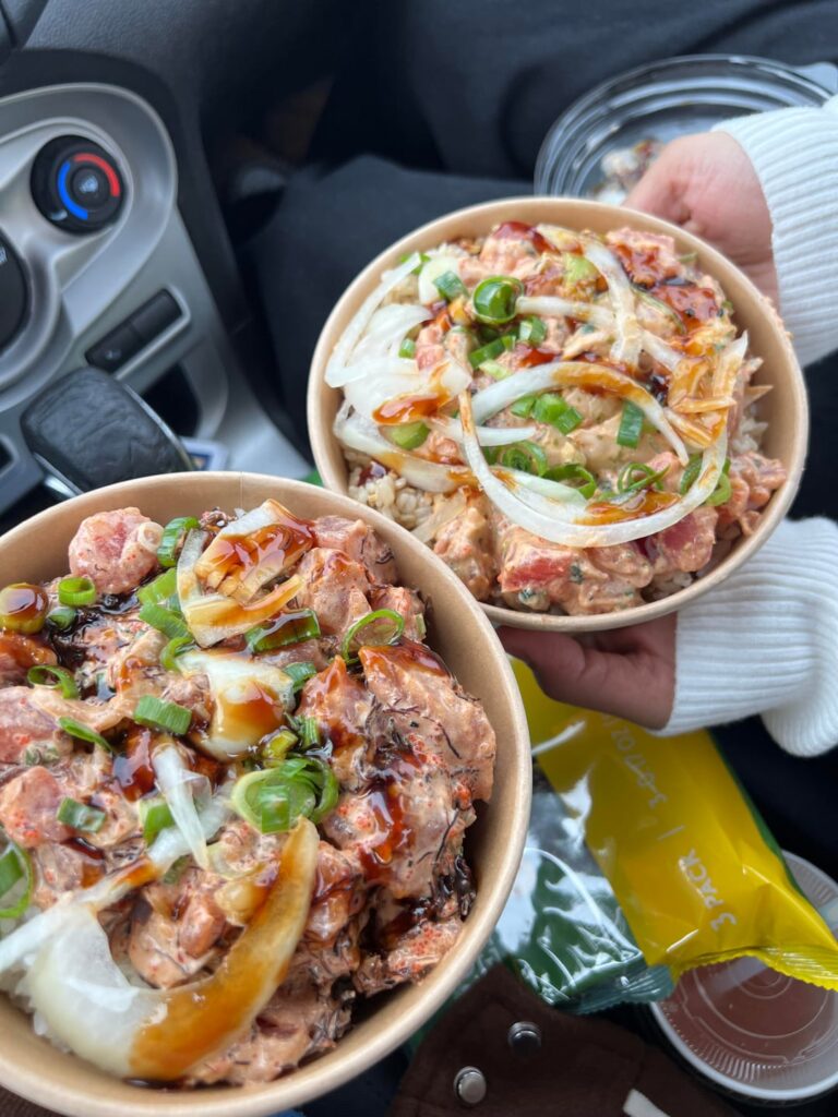 Spicy Hawaiian Poke 𑣲(„• ֊ •„)੭