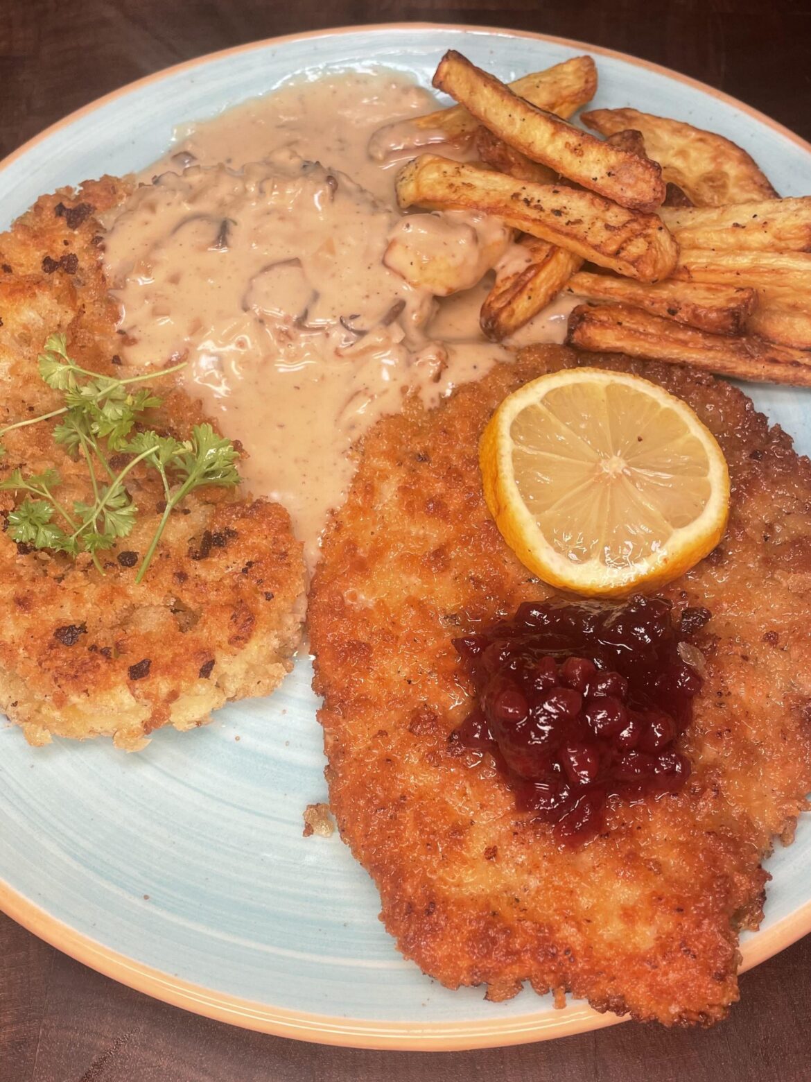 Schnitzel Plate Deluxe
