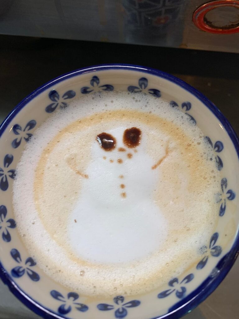 It was quite cute until I tried to make the eyes