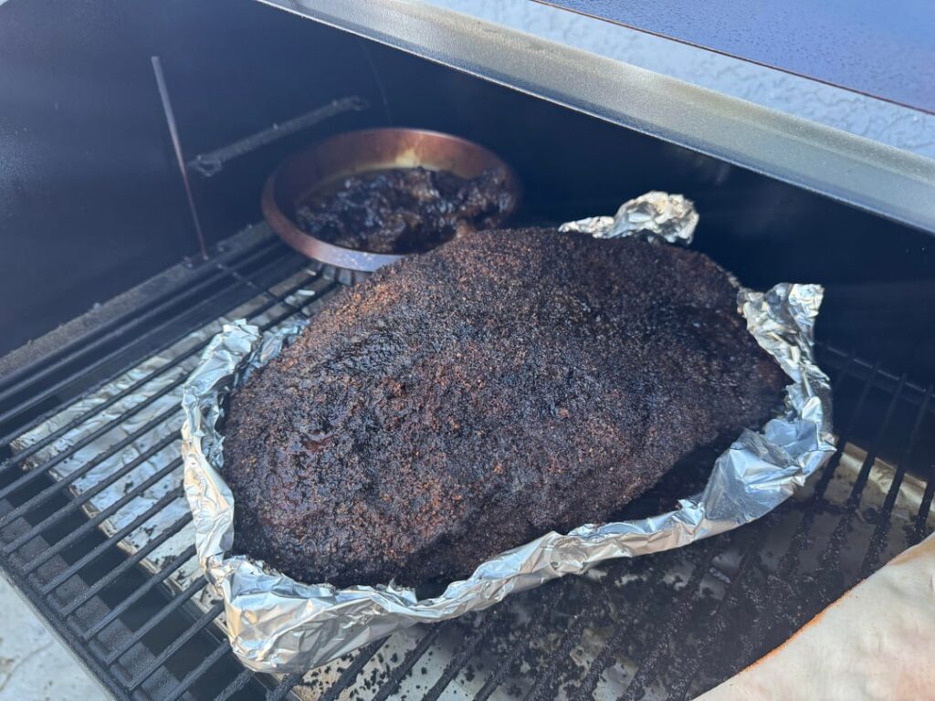 First brisket on my new traeger pro34