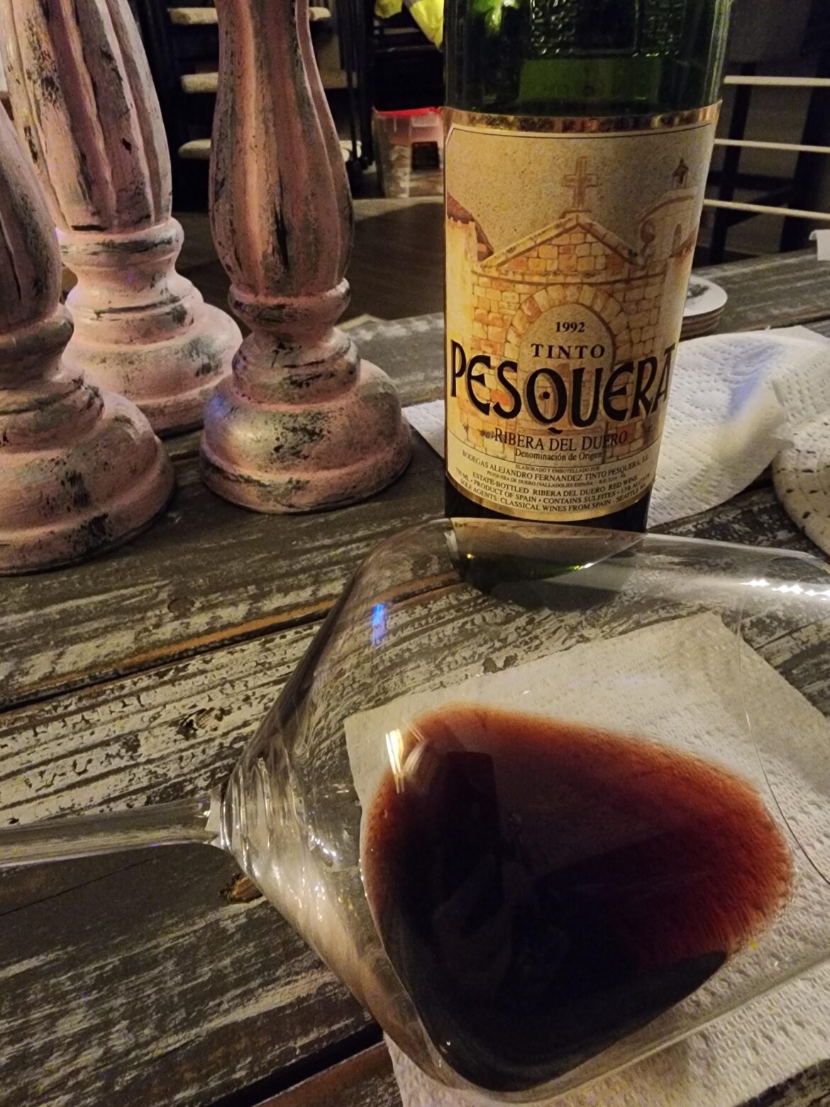 Tinto Pesquera 1992 Ribera Del Duero Crianza