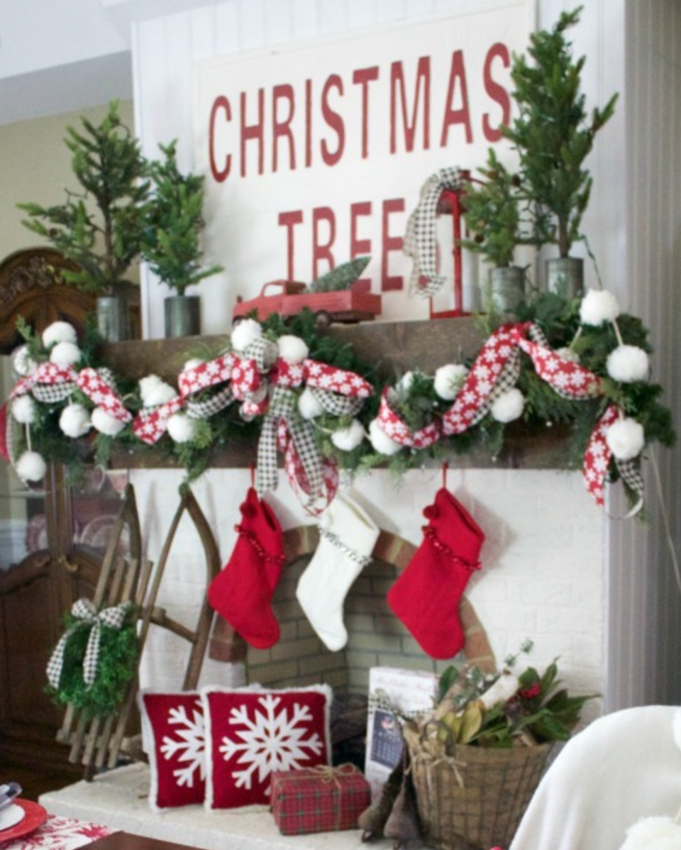 rustic christmas décor